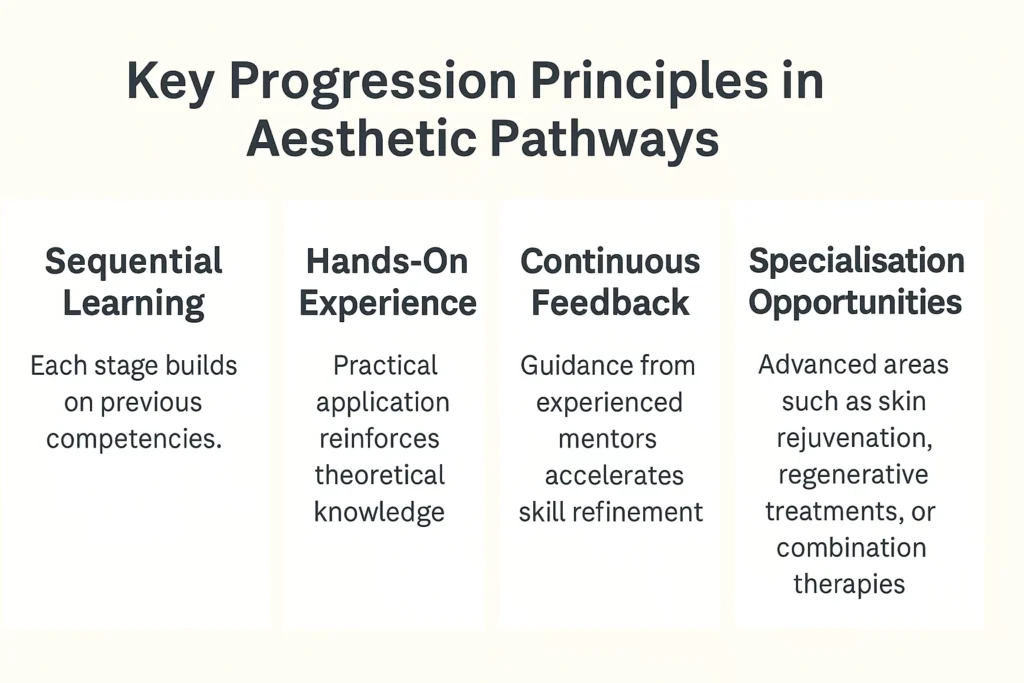 How Do Course Pathways Progress from Beginner to Expert?
