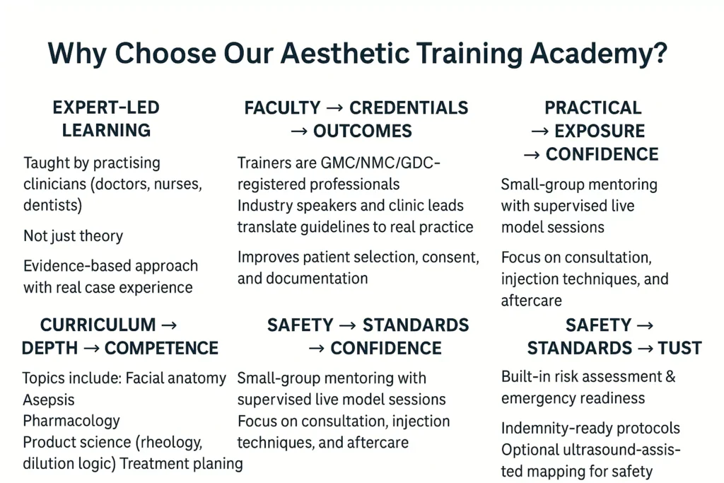 Why Choose Our Aesthetic Training Academy?