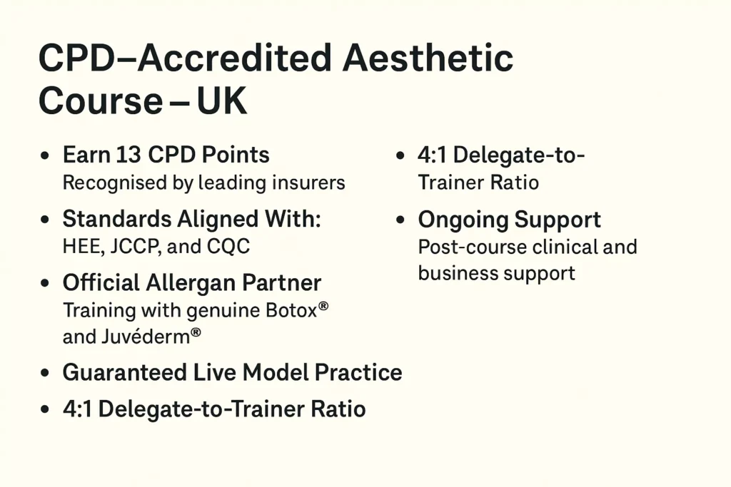 Why Choose Us? The Gold Standard in Aesthetic Foundation Training